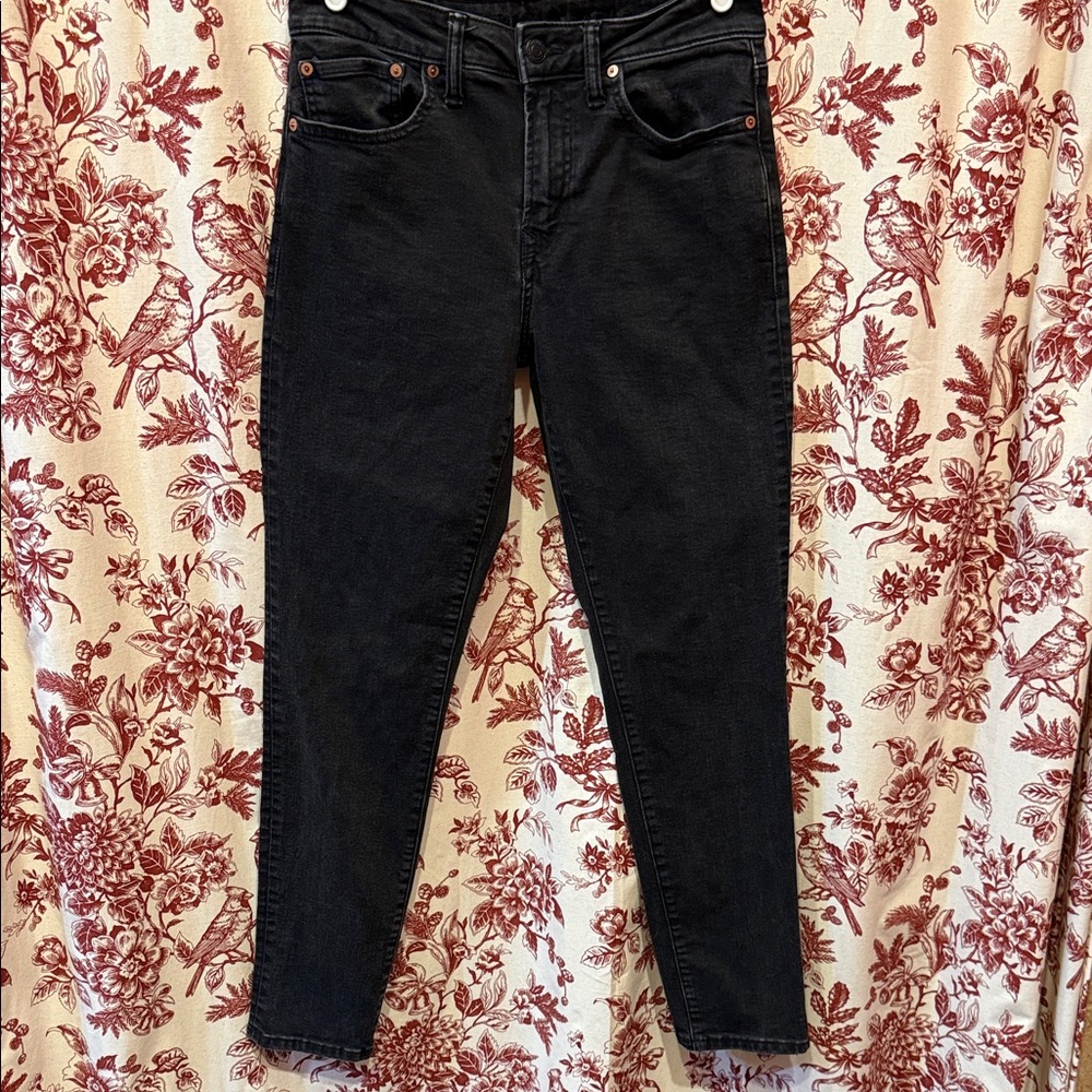 ⚜️ AMERICAN EAGLE men’s black skinny jeans sz 29 x 32